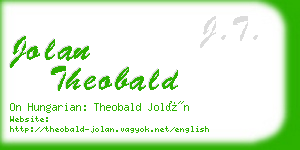 jolan theobald business card